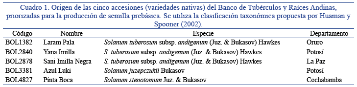 Revista Cient Fica De Investigaci N Info Iniaf Producci N De Semilla